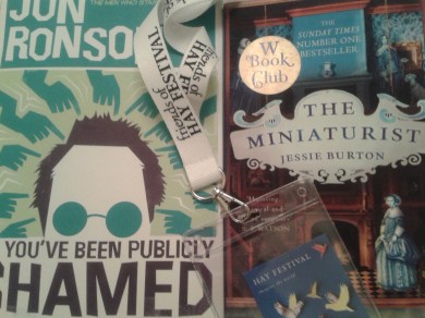 Jessie Burton Jon Ronson Hay Festival