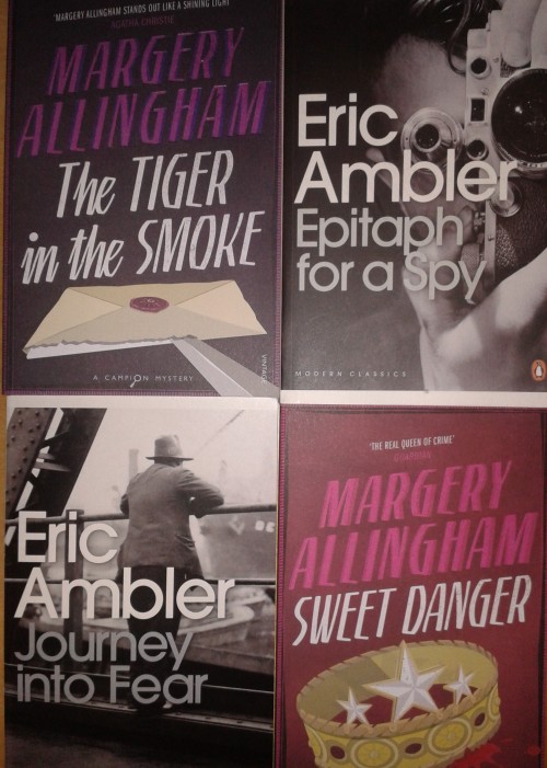 Margery Allingham and Eric Ambler books