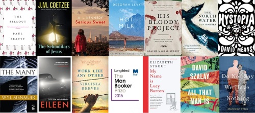 Man Booker Prize 2016 Longlist