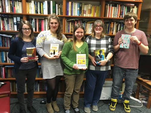 Young Writer of the Year Award Shadow Panel 2017